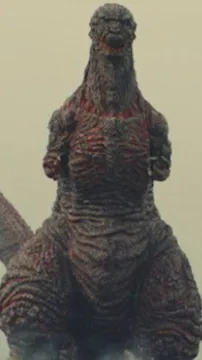 ai character: SHIN GODZILLA background