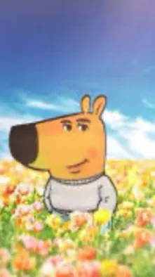 ai character: Chill guy background