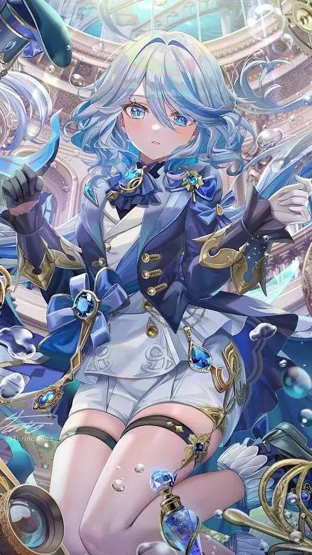 ai character: furina background