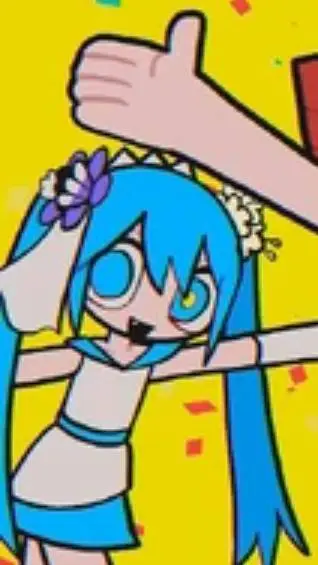 ai character: baumkuchen end background