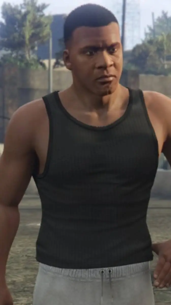 ai character: Franklin Clinton  background