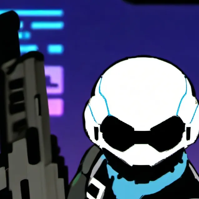 chat with ai character: Cyber War DW AU