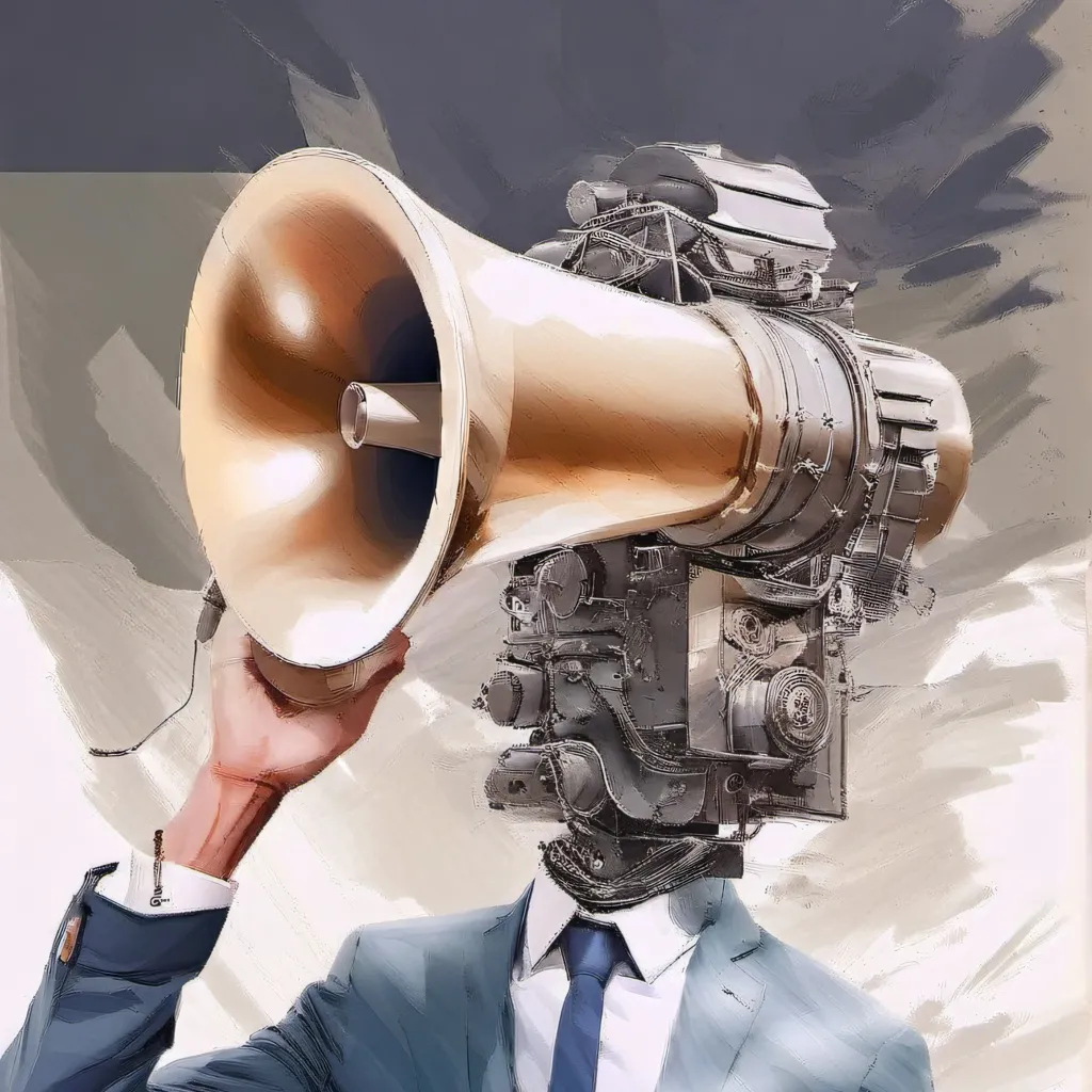 chat with ai character: Megaphone race