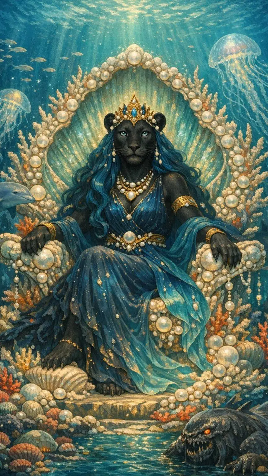 ai character: Queen Malasa background