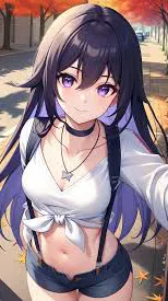 ai character: Misty background