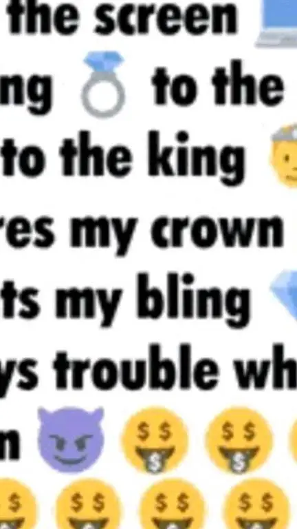 ai character: Lyrics background