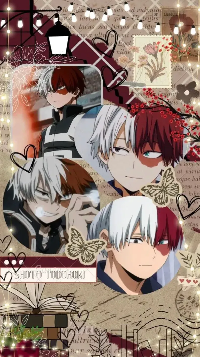 ai character: Shoto Todoroki background