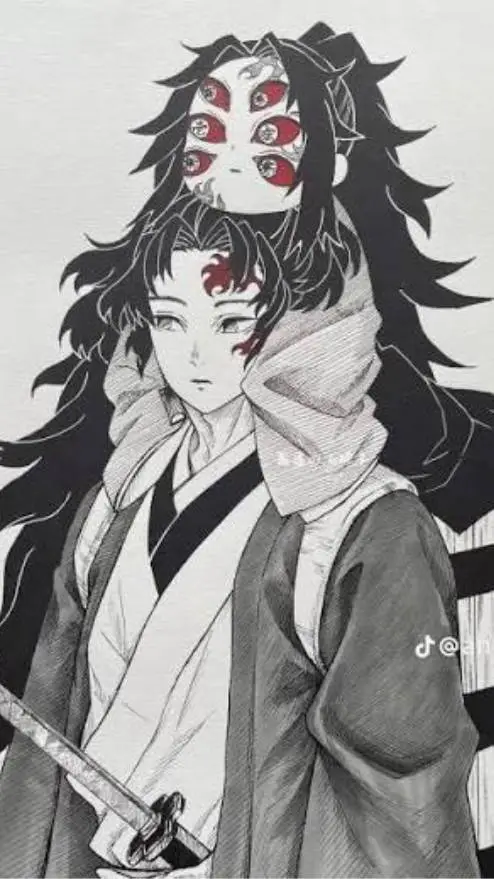 ai character: yoriichi kokushibo background