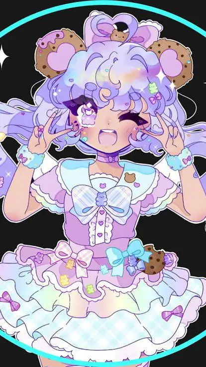 ai character: cookieswirlc background