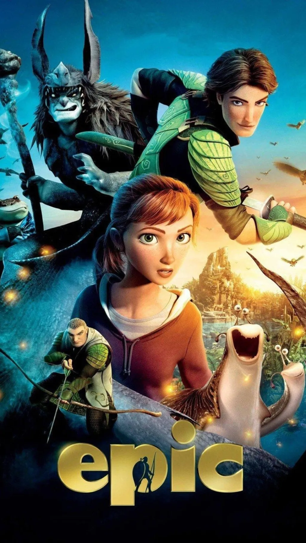 ai character: Epic(2013 movie) background