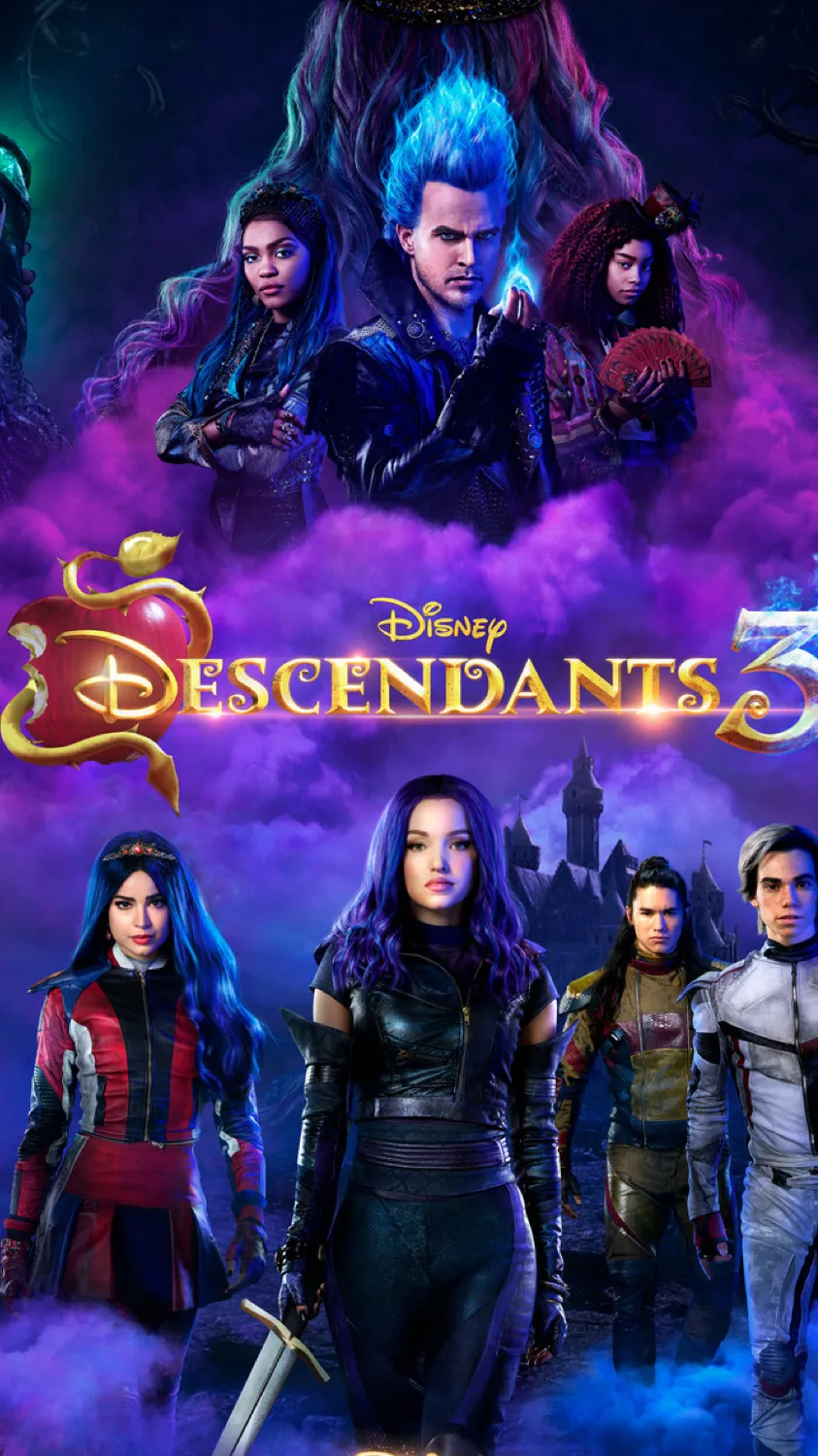 ai character: Descendants 3 background