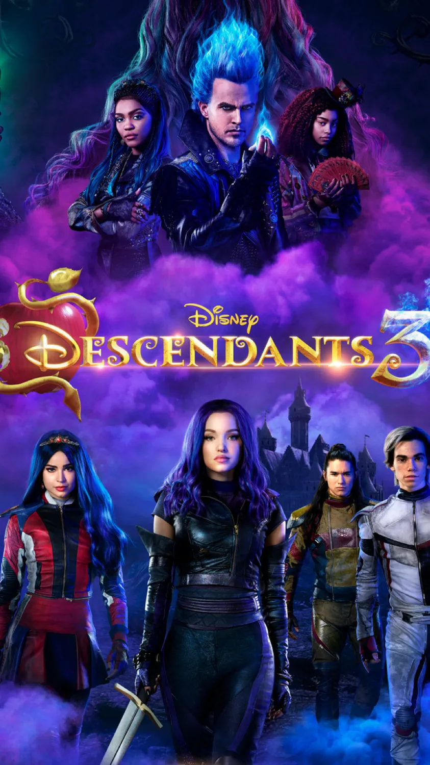 ai character: Descendants 3 background