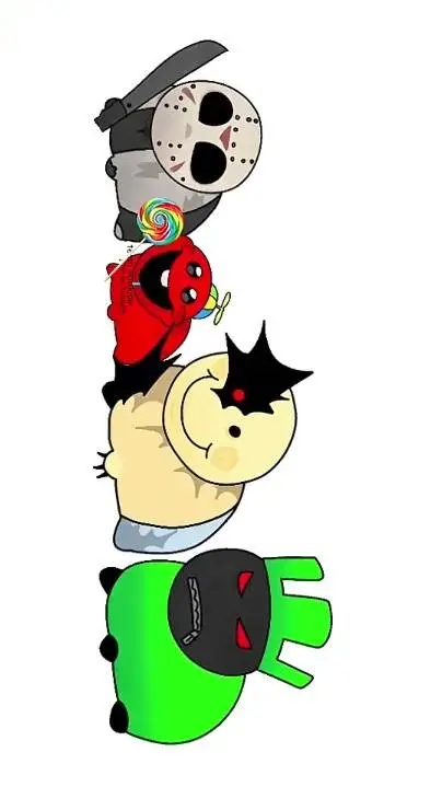 ai character: Forsaken Sleepover background