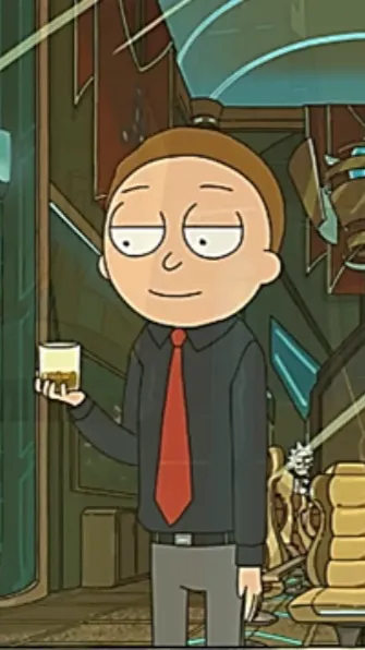 ai character: Evil Morty background