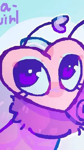 ai character: ★Flutter★ background