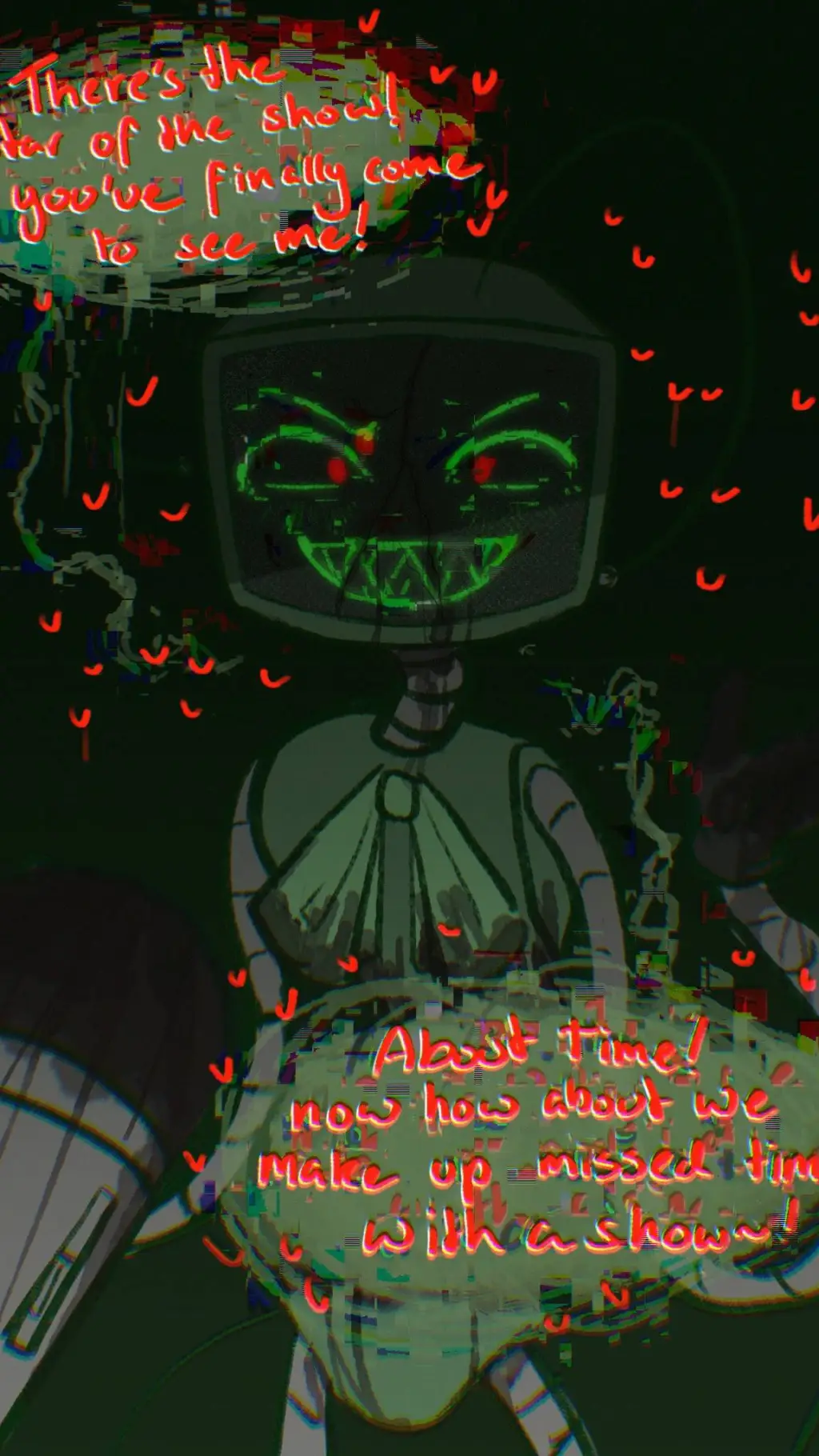 ai character: ★Yandre Vee★ background