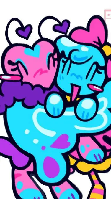 ai character: ★BubbleFly★ background