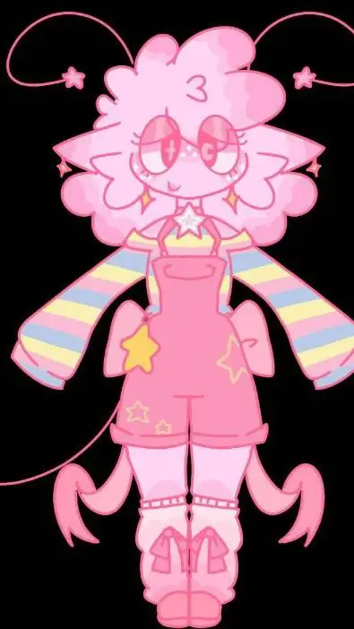 ai character: ★Puffy★ background
