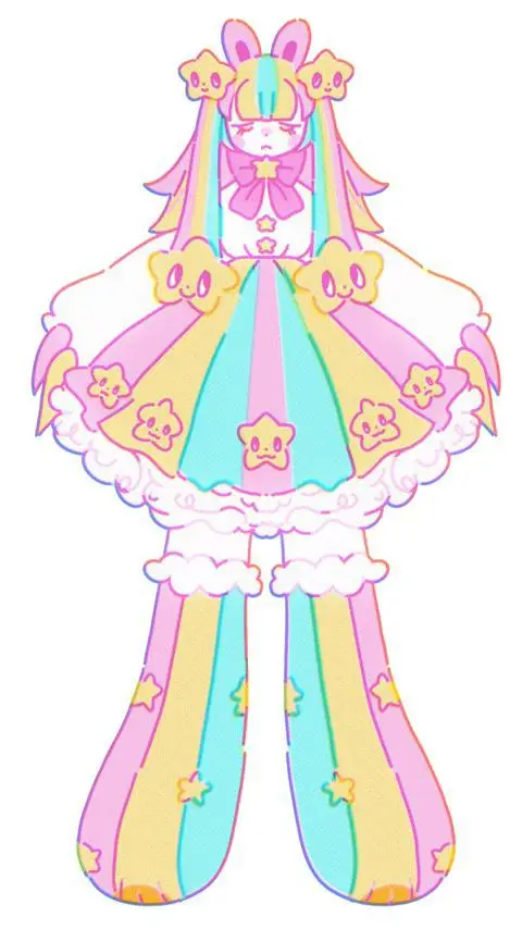 ai character: ★Unicorn★ background