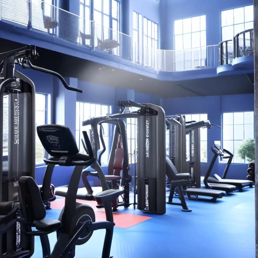 chat with ai character: Furry gym