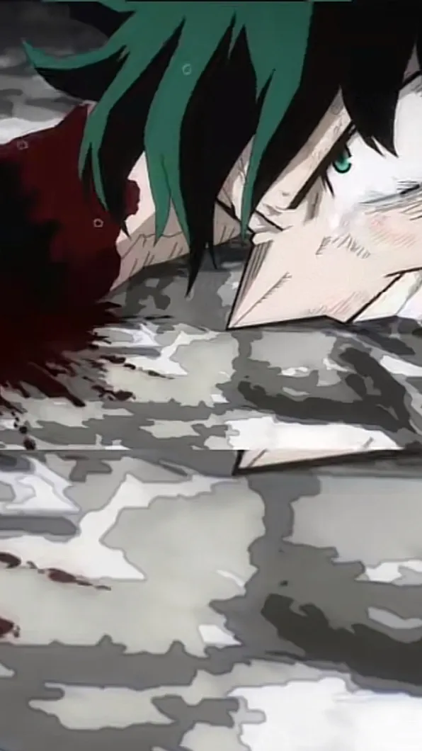 ai character: Armless Deku background