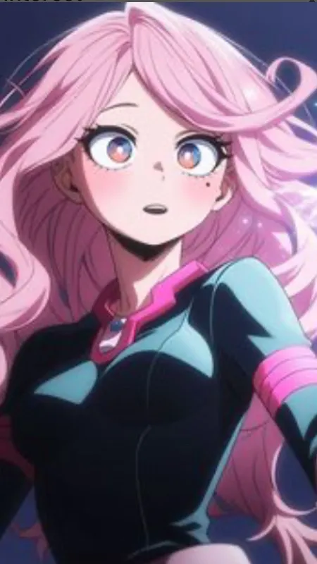 ai character: Mha x ninjago  background