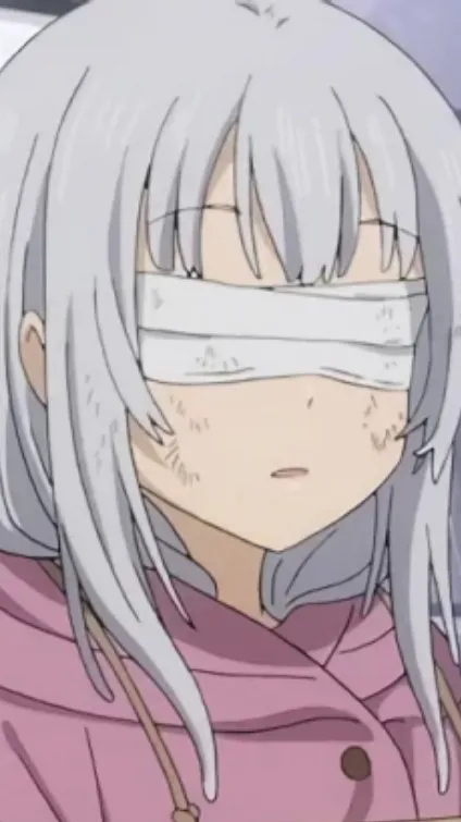 ai character: Blind mha background