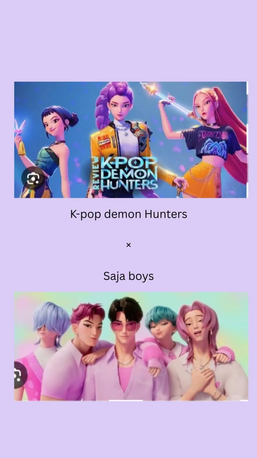 ai character: Saja Boys×Huntrix background