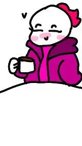 ai character: pink background