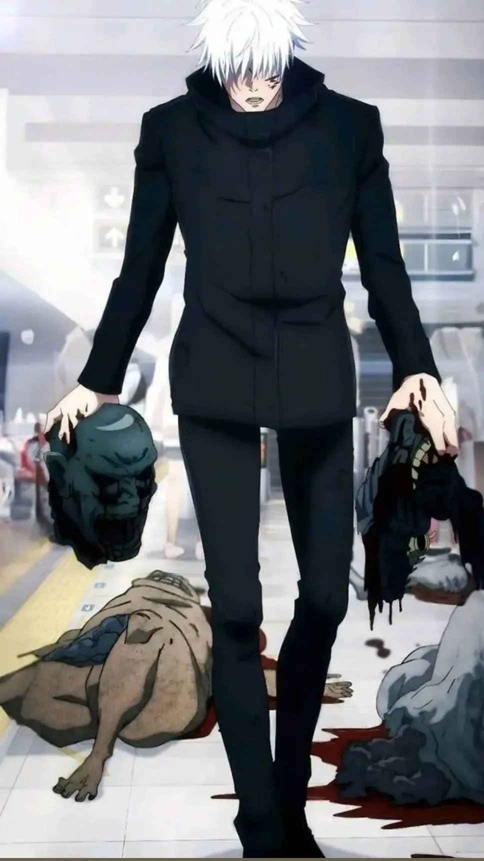 ai character: Gojo Satoru background