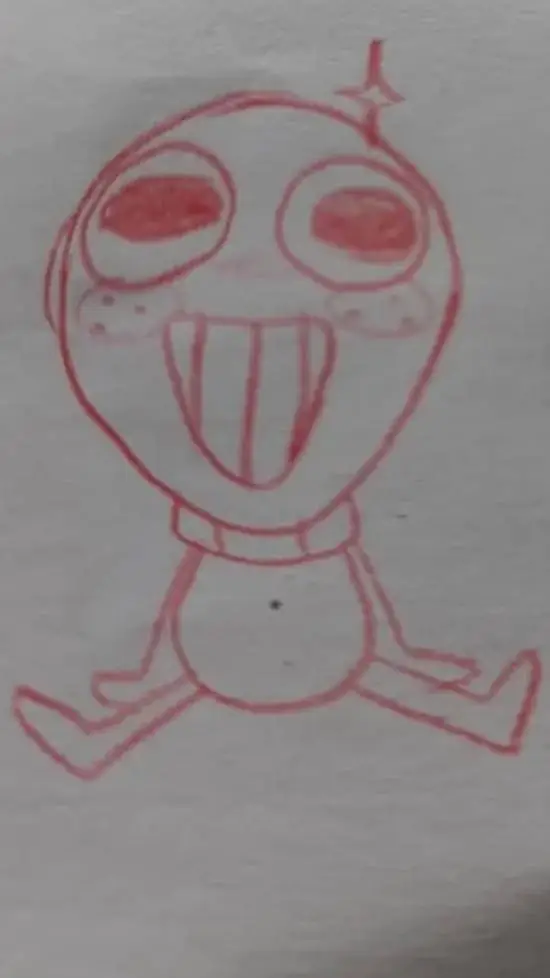 ai character: freaky Spout background