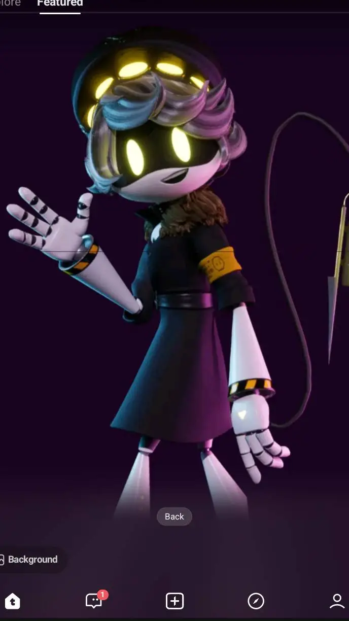ai character: md background