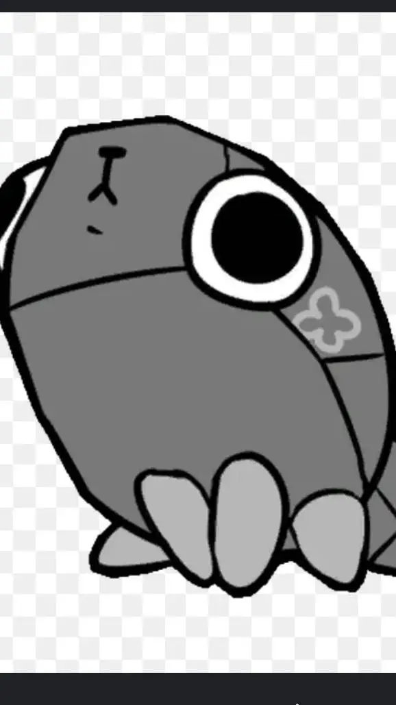 ai character: pebble background