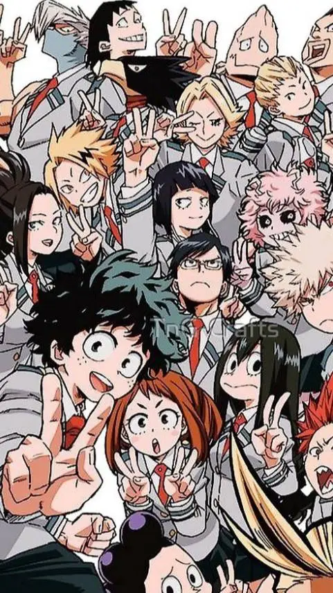 ai character: MHA/class 1 A  background