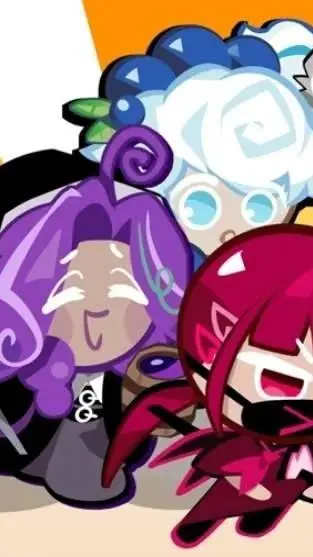 ai character: cookie run crumble background