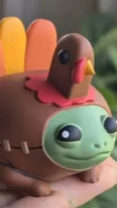 ai character: Turkey frogger  background