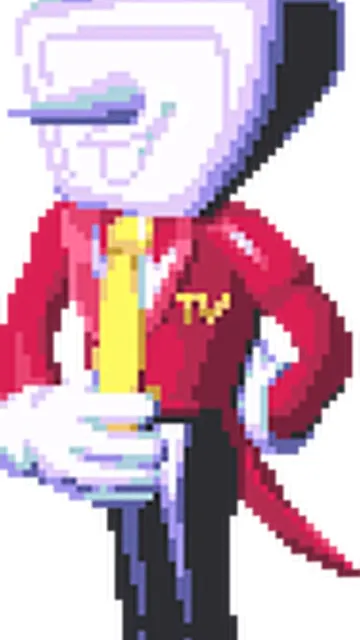 ai character: MR (ant) TENNA  background