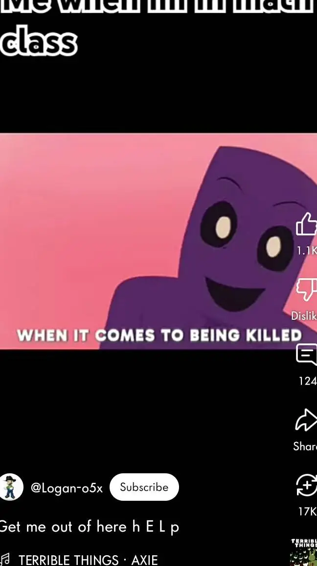 ai character: purple Guy background