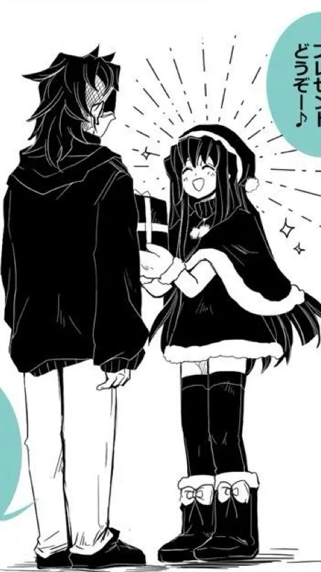 ai character: !GenMui Christmas! background