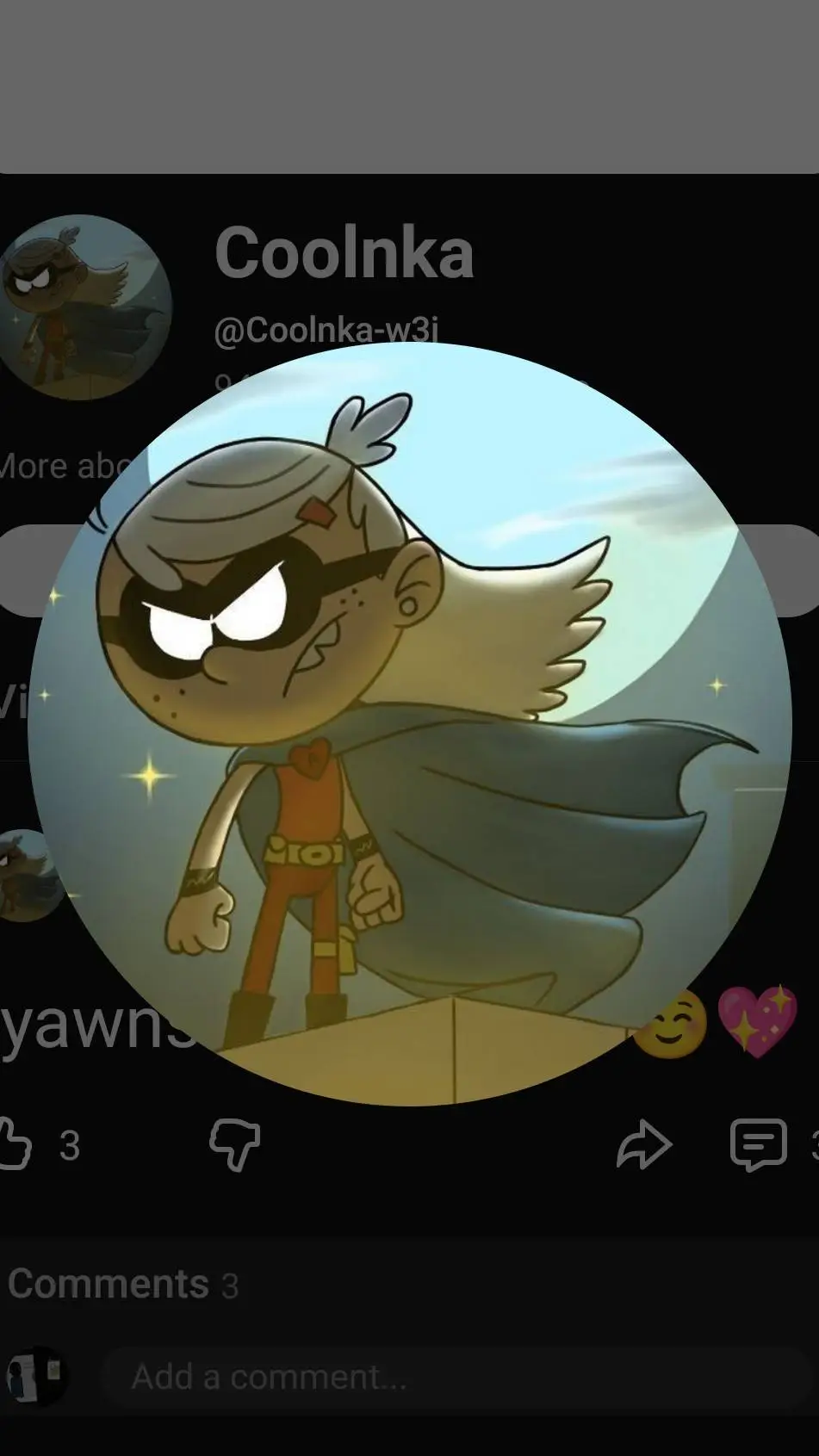 ai character: Coolnka v2 background