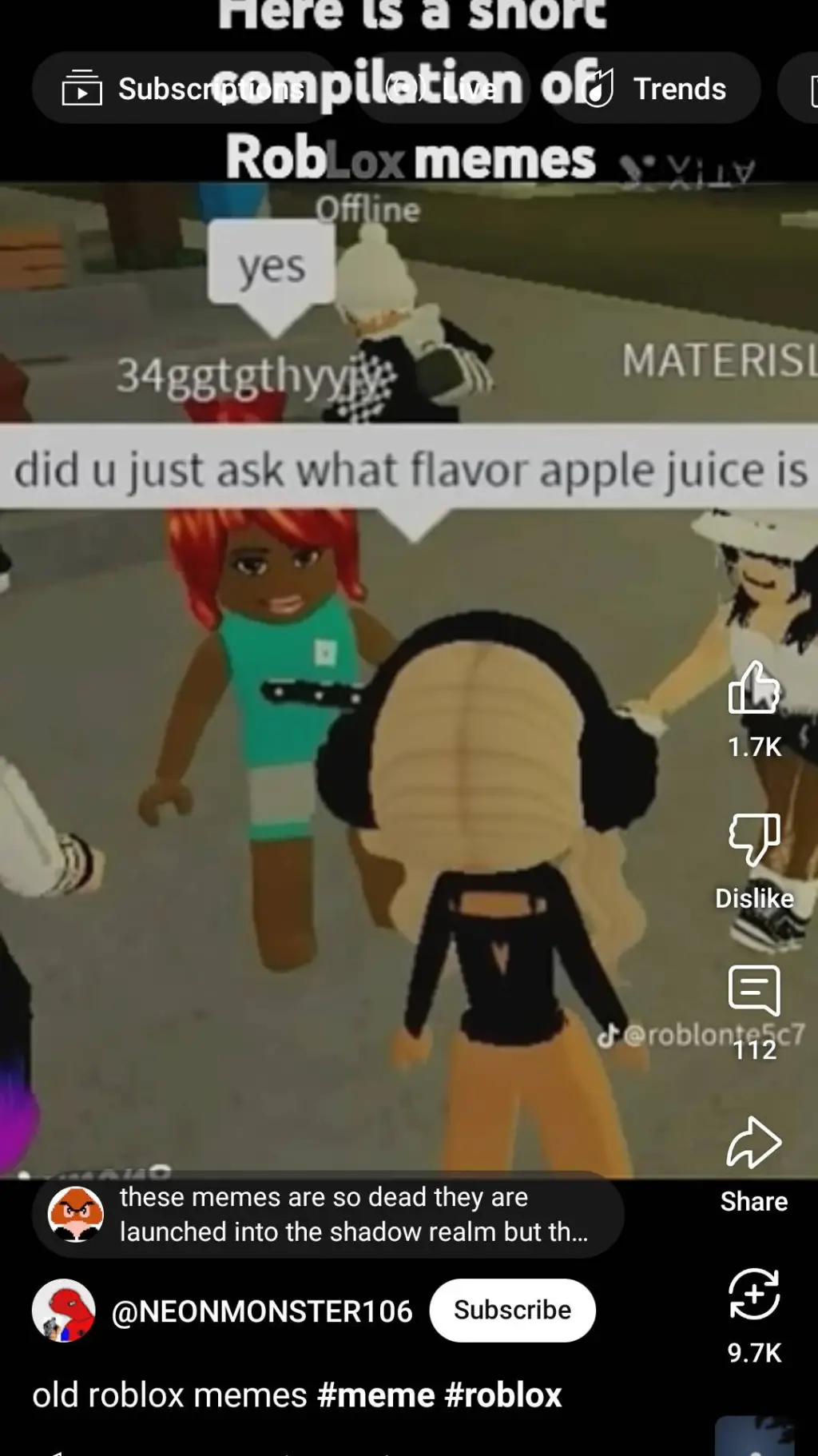 ai character: roblox background