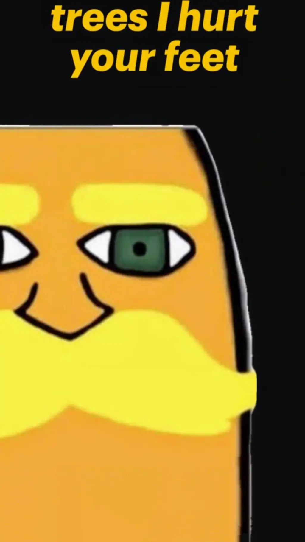 ai character: Lorax I think background
