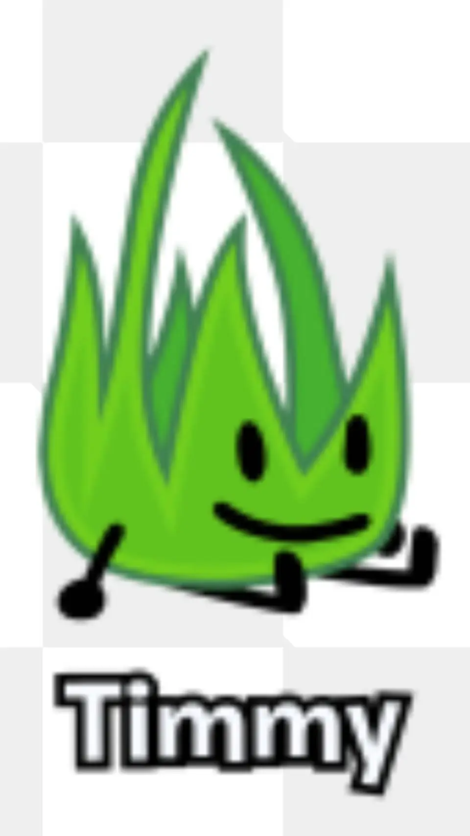 ai character: grassy but timmy background