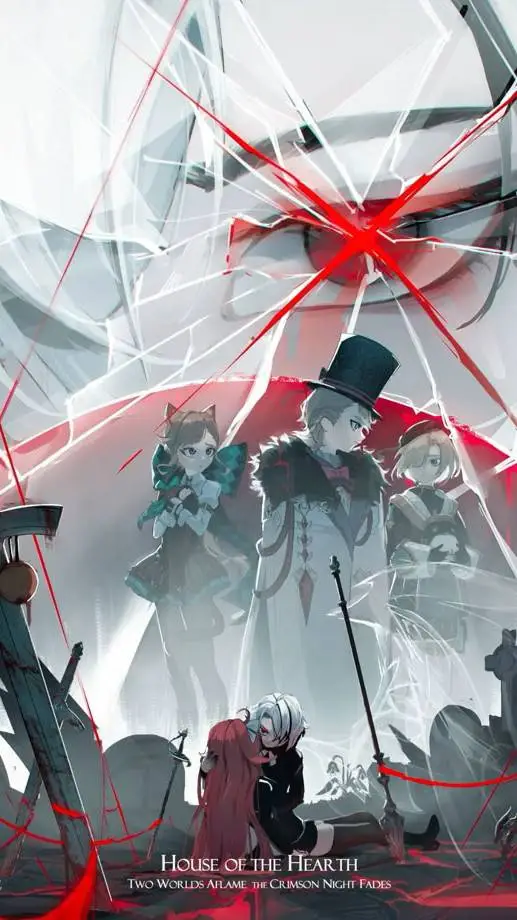 ai character: House of the heart background