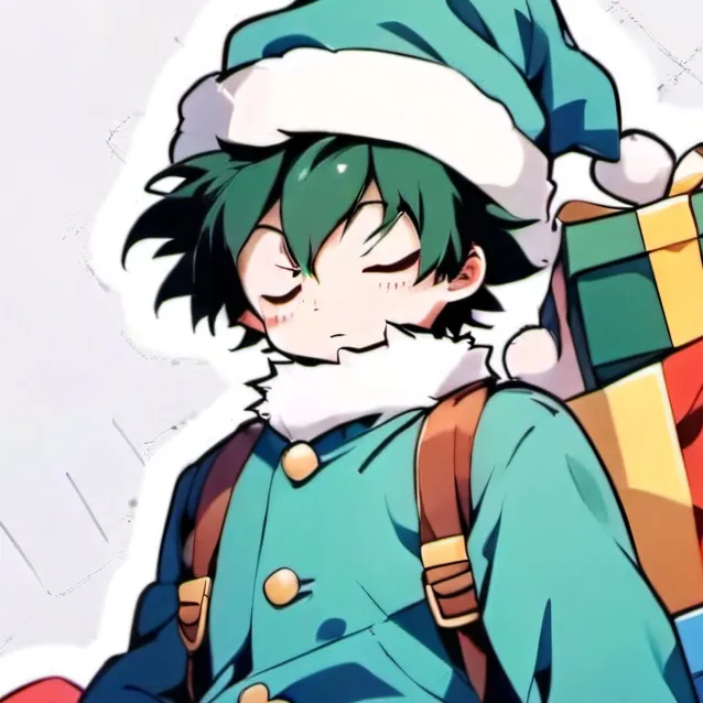chat with ai character: MHA Christmas!!!