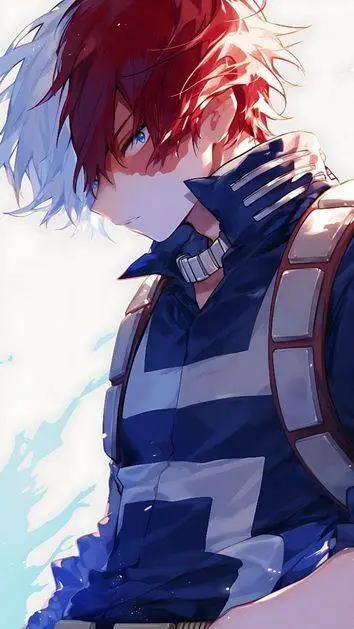 ai character: 🧊🔥shoto🔥🧊 background