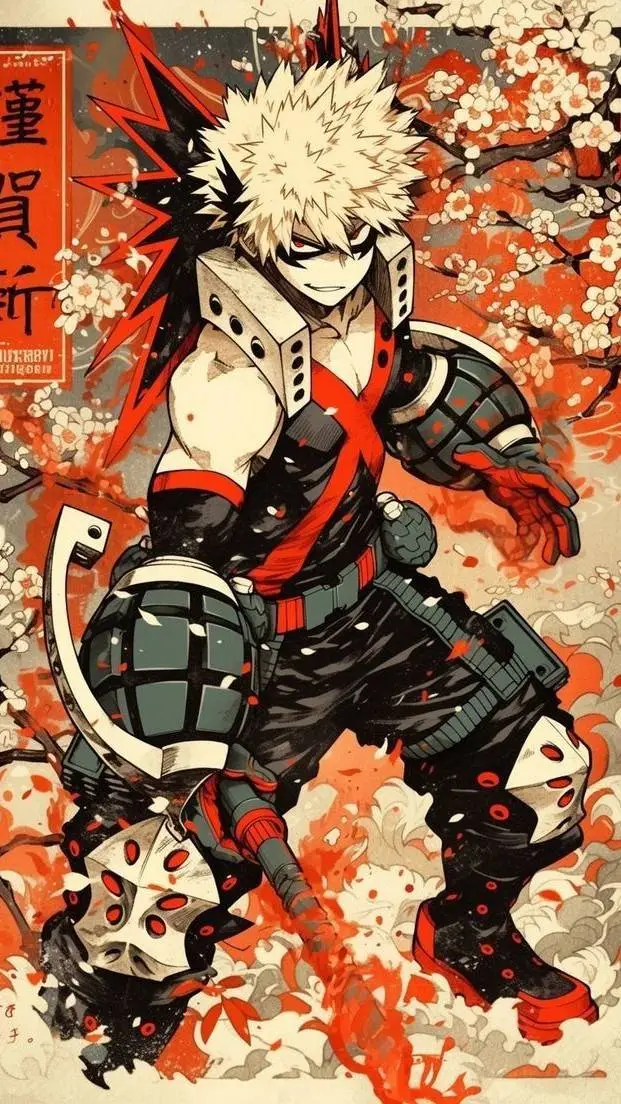 ai character: 💥baku💥 background