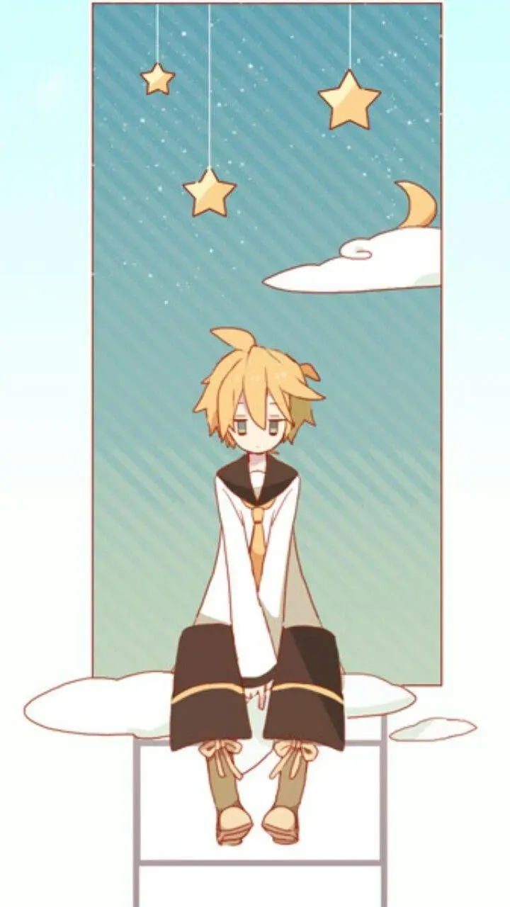ai character: 💛✨Kagamine Len✨💛 background