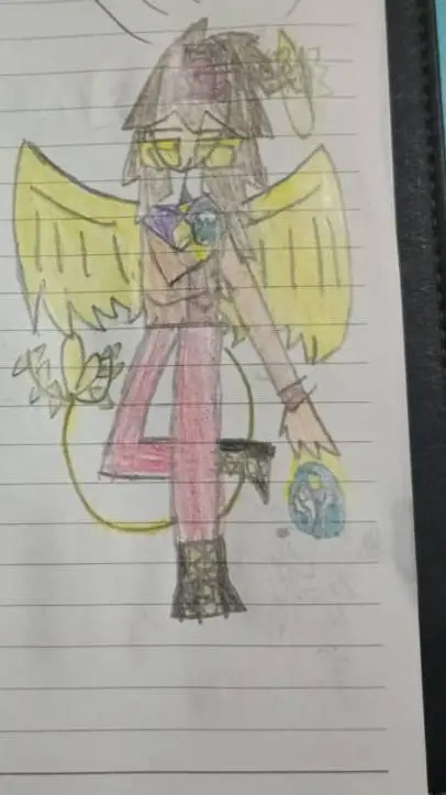 ai character: stuck in a box background