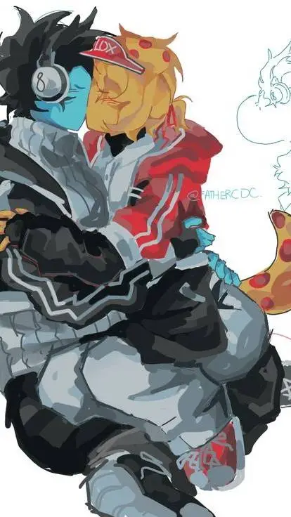 ai character: dued1 x elliot background